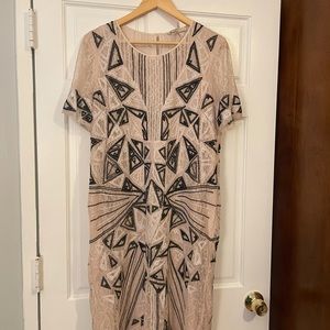 Detailed runway dress